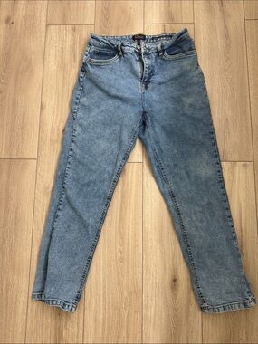 Buffalo David Bitton High-Rise Light Blue Denim Jeans